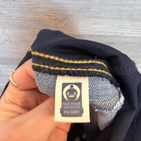 Isabel Maternity by Ingrid & Isabel Light Blue Distressed Ankle Jeans - Picture 12 of 16